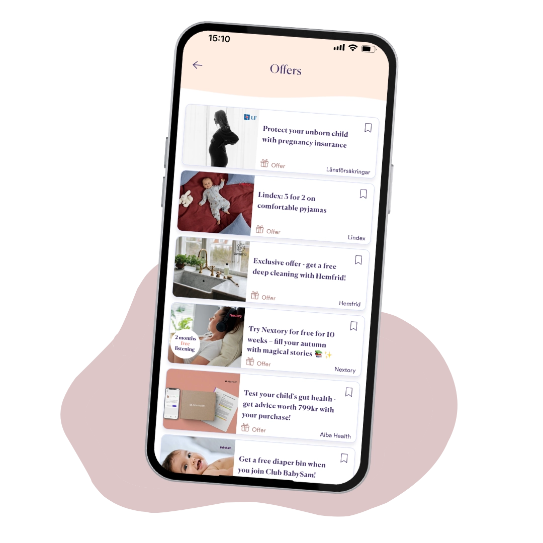 Baby Journey Gravidapp - Erbjudanden