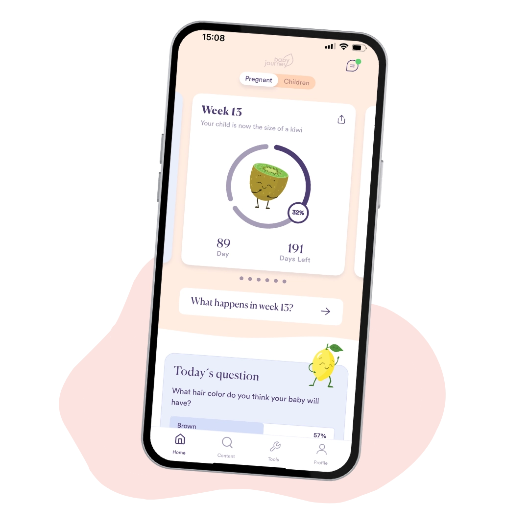 Baby Journey Gravidapp - Hemskärm Gravid